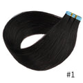 Doreen Copper Red Tape In Human Hair Extensions 16 to 24 Inch 50g/set PU Seamless Skin Weft 350# Colored Hair Extensions Tape in