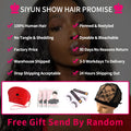 Siyun Show Loose Deep Wave Wig 30 Inch 13X6 HD Transparent Lace Frontal Wig 250 Density Lace Front Human Hair Wigs For Women