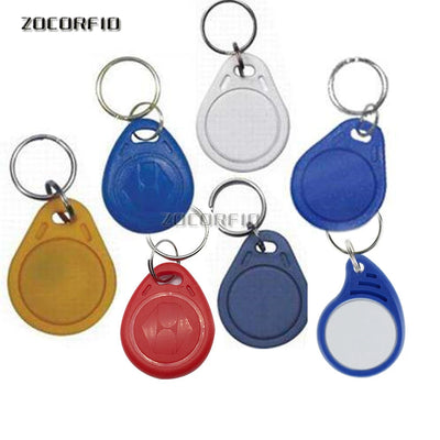RFID IC keyfobs 13.56 MHz keychains NFC key tags | SAMAG