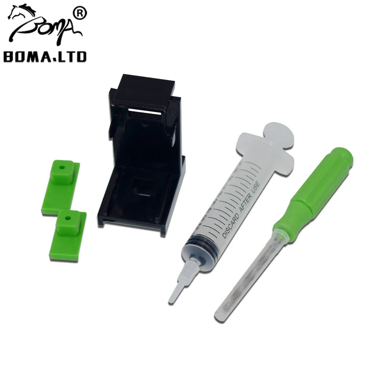 Ink Refill Cartridge Clip Rubber Pads Tool Kit Clamp For Canon PG40 PG41 PG510 PG511 PG545 PG445 CL446 PG245 CL246