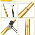 Professional Stick Ring Sizer Ring Stick Enlarger Mandrel Gauge Set Finger Sizes Measuring Jewelry Sizing Tools Equipment