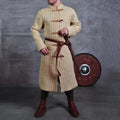 Men's Vintage Medieval Role Playing Jacket Halloween Steampunk Costume Uniform No Belt