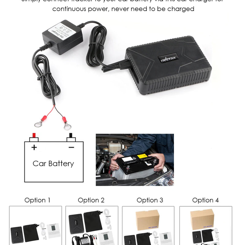 Car GPS Tracker TK915 GPS Locator 10000mAh Magnet Waterproof IP65 GPS Car Tracker Tamper Alert LIFETIME FREE APP PK TKSTAR TK905