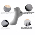 10 Pairs High Quality Bamboo Fiber Men's Socks Business Breathable Deodorant Compression Socks Men Long Big Size EUR 38-46