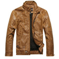 Men's Leather Jackets Brand Motorcycle Leather Jacket Men Fur Jacket Jaqueta De Couro Masculina Mens Leather Coats Jaqueta Couro