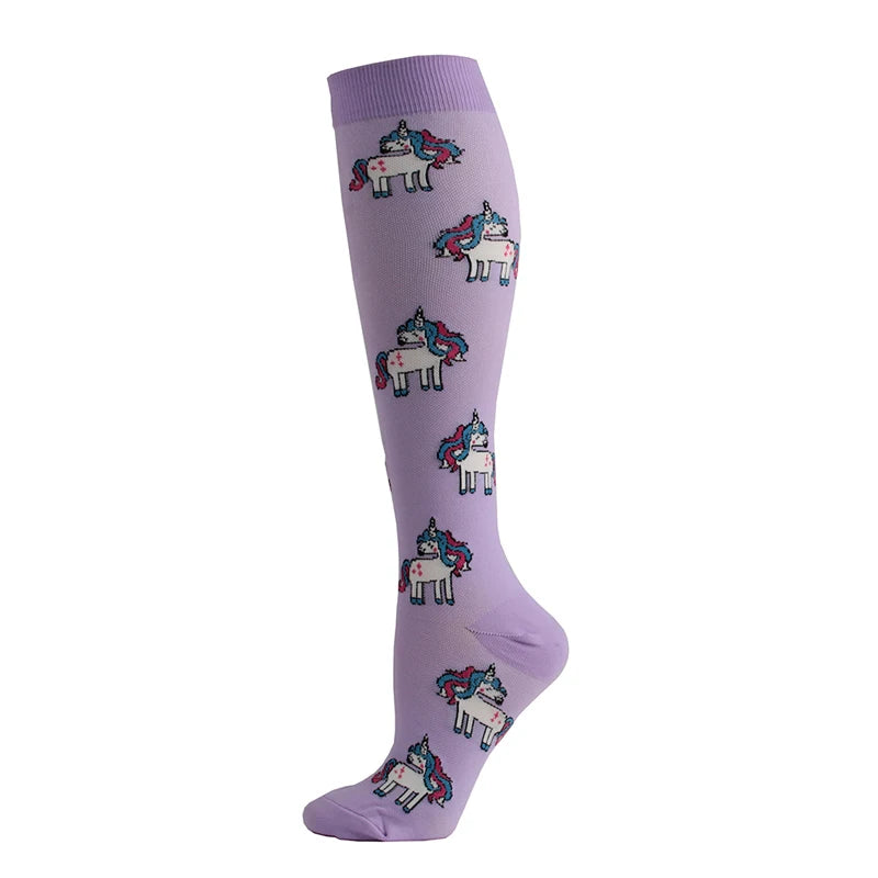 HUAYASX cute Compression Stockings Women men Pressure | SAMAG