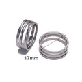 1Pcs 19mm Jump Ring Stainless Steel Opener Closing Tools Finger Rings For Jewelry Making Round Circle Bead Pliers Accessories