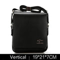 New Arrived Luxury Brand Men's Messenger Bag Vintage PU Leather Shoulder Bag Handsome Crossbody Handbags