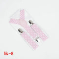 Fashion Polka Dot Colorful Children Belt Baby Boys Girls Suspenders Clip - on Y - Shape Braces Elastic - Visuel 16 | SAMAG