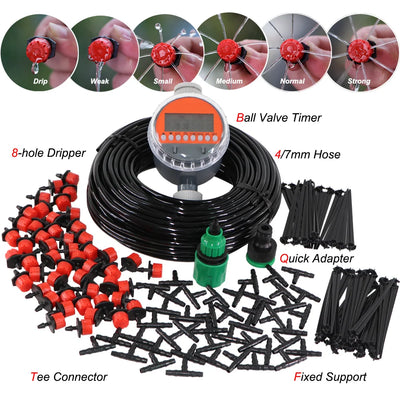 MUCIAKIE 5-50 Meters Ball Valve Timer Garden Watering | SAMAG