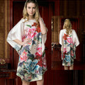 19MM100% Mulberry Silk Nightgowns For Women  Long Silk Nightgown Women Nightdress  Floral Real Silk sleepwear Ladies Female Gift