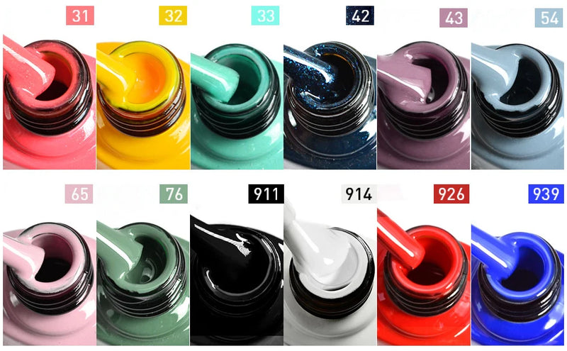 VENALISA Non Cleansing Topcoat Nail Art 7.5ml Soak off Base Coat Foundation No Wipe Top Coat Nail Gel Funny Bunny Gel Varnish