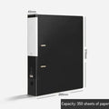 Colorful A4 File Cover 2-Ring Binder A4 File Folder For Document Organizer Office Supplies