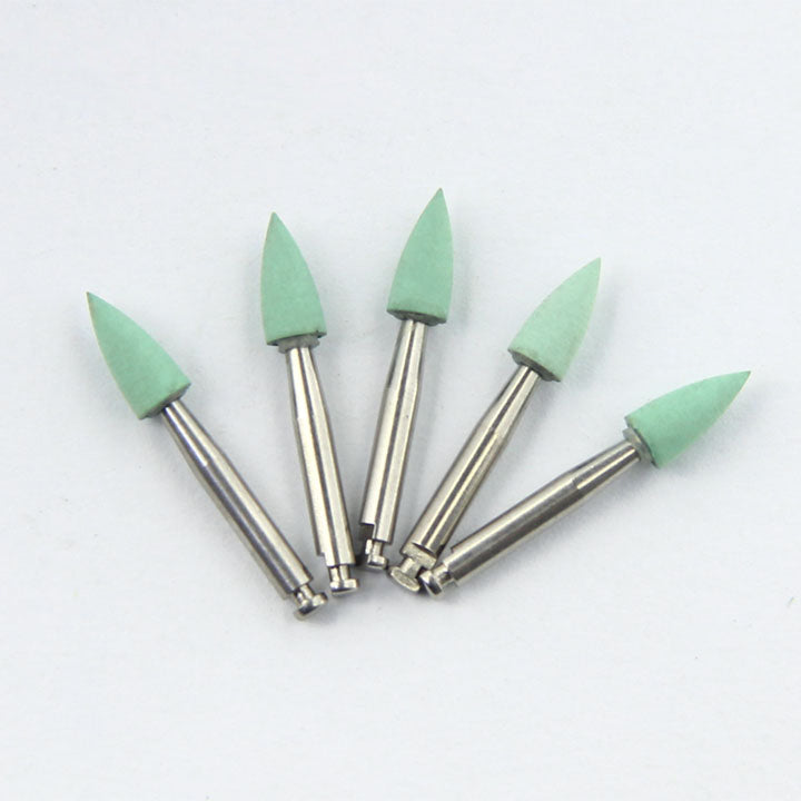 Dental Silicone Grinding Head Amalgam/Metal Polisher For Low-Speed Handpiece Contra angle Composite Teeth Polishing RA Stone
