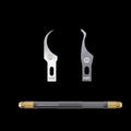 IC Chip Repair Thin Blade Tools Set CPU Edge Removal Tool Remove for Mobile Phone Computer CPU Motherboard Chip Repair
