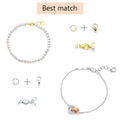 A Set Jewelry Findings Tool Open Jump Rings, Pliers, Lobster Clasps Hooks, Tweezers Making Supplies - Visuel 3 | SAMAG