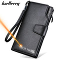 New Card Holder Men Wallets Business Long Design Quality Fashion Casual Men Purse Zipper Multi-function Wallets