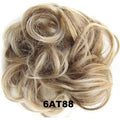 Jeedou Messy Bun Chignon Donut Hair Pad Elastic Hair Rope Rubber Band Synthetic Hairpiece Hair Accessories for Women