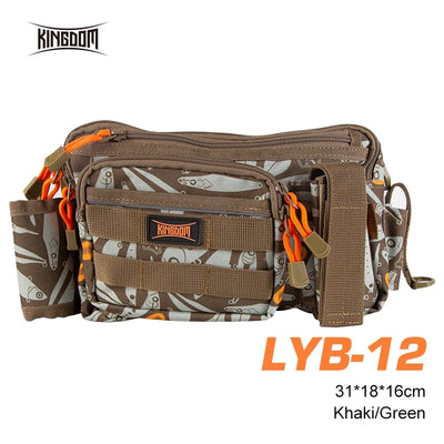 Kingdom Waterproof Fishing Tackle Bags 31*18*16cm | SAMAG