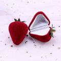 One Piece Velvet Jewelry Box Gift Box Container Wedding Ring Box Ring Case Earrings Holder For Jewelry Display & Gift Package