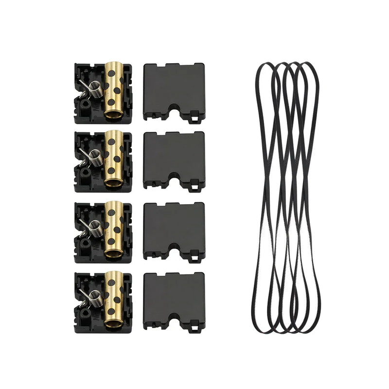 3D Printer Part Ultimaker 2 UM2 DIY Original Injection Slider With Copper Sleeve +Slider Block Spring + GT2 610 200 Timging Belt