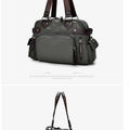 Men's Shoulder Bag Nylon Material British Casual Fashion School Style High Quality Multi-function Large Capacity Design