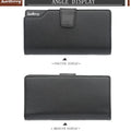 New Card Holder Men Wallets Business Long Design Quality Fashion Casual Men Purse Zipper Multi-function Wallets