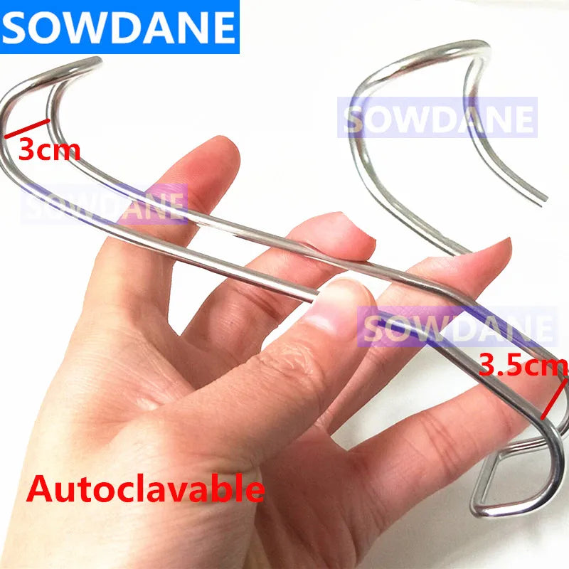 1 piece Dental Implant Lip & Cheek Retractor Orthodontic Surgical Mouth Opener Instrument Autoclavable Stainless Steel