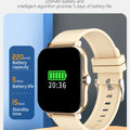 Smart watch with full touch screen, call, message reminder, music control and other functions, compatible with iPhone/android mo