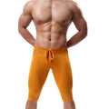 GANYANR Running Tights Men Compression Gym Leggings Fitness Basketball Sexy Sport Jogging Training Athletic Yoga Shorts Workout