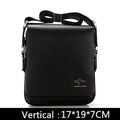 New Arrived Luxury Brand Men's Messenger Bag Vintage PU Leather Shoulder Bag Handsome Crossbody Handbags