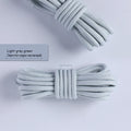 1pair Round Shoelaces Polyester Solid Classic For Yezy Sports Boot Bold Shoeslace Sneaker Shoe Laces Shoes Strings