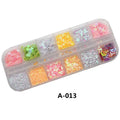 Sequins Holographic Holo Love Star Pink White Nail Body Art Glitter Box Sequin Nails Paillette Flakes Decoration Manicure Tools
