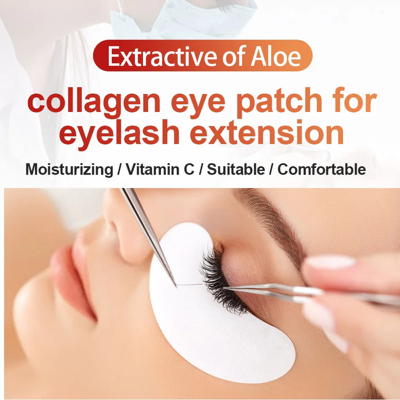 NAGARAKU New Patches Eyelash Under Eye Pads Lash Eyelash Extension  Patches Eye Tips Sticker Wraps Makeup tools