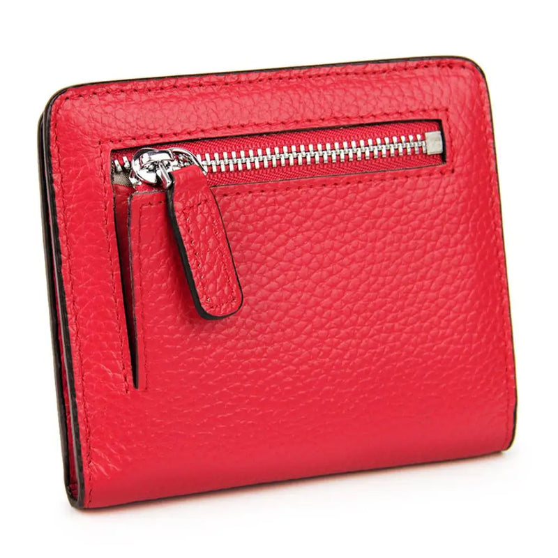 Fashion Split Leather Women Wallets Mini Purse Lady Small Leather Wallet with Coin Pocket