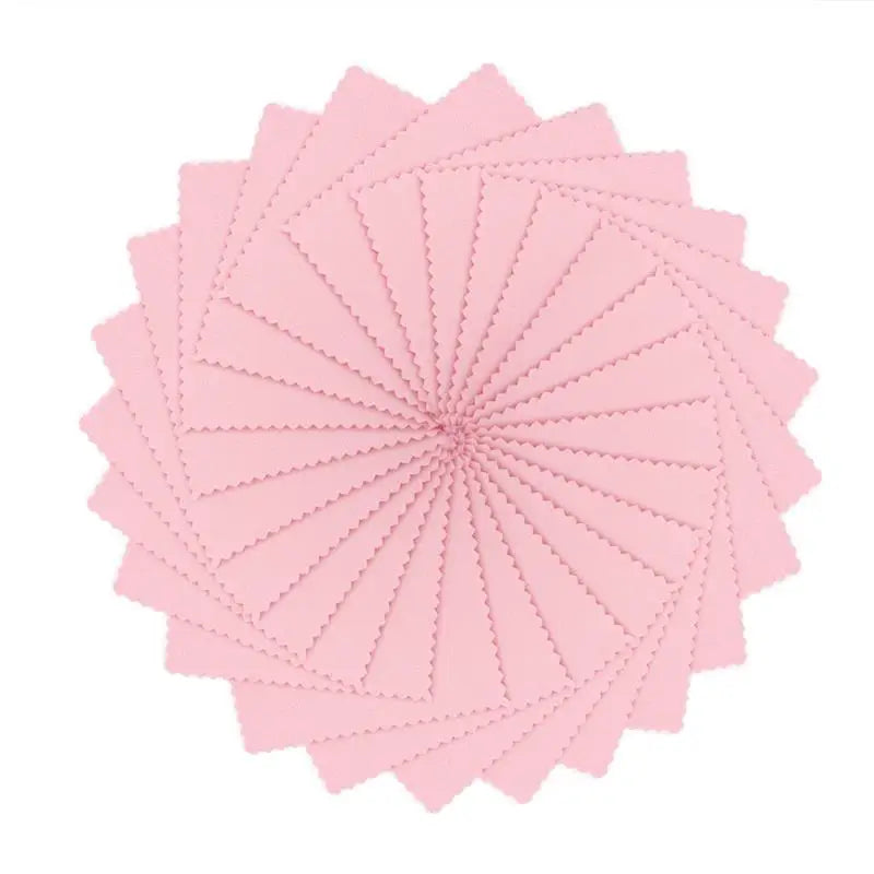 10pcs 50pcs 8x8cm Sterling Silver Color Cleaning Cloth Polishing Soft Clean Wipe Wiping Of Gold Jewelry - Visuel 14 | SAMAG