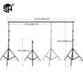 SH Photography Background Stand Kit With Adjustable Stand Support System Backdrops For Photo Studio Chromakey Green Screen Frame