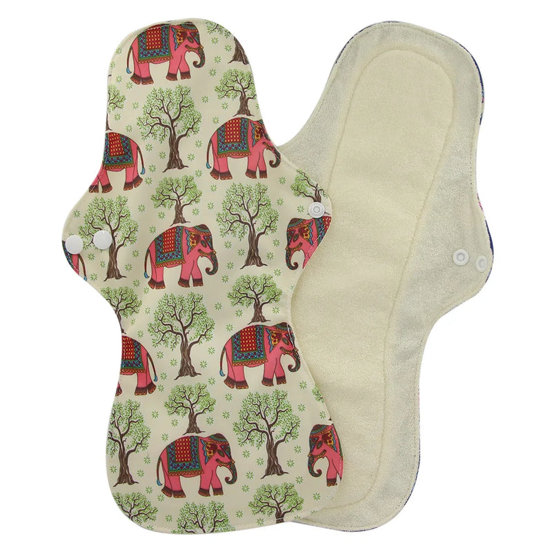 Reusable Urinary Incontinence Menstrual Pads Heavy Flow Large Size Breathable Cloth Napkin Waterproof Overnight Sanitary Pads