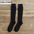 =3Pairs Men's Winter Compression Stocking Warm Hot Knee | SAMAG