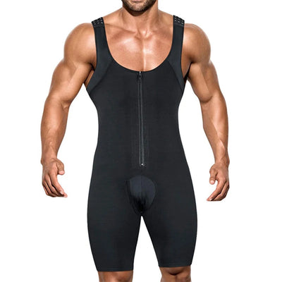 Men's Shapewear Bodysuit Full Body Shaper Compression | SAMAG