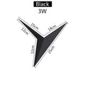 Creative Triangle Wall Lamp Nordic Led Wall Light Living Room Background Bedside Lamps Stairs Indoor Bra Wall Sconce Lighting