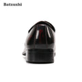 Batzuzhi Genuine Leather Dress Shoes Men for Business, Party and Wedding New Arrival Men's Shoes Zapatos Hombre