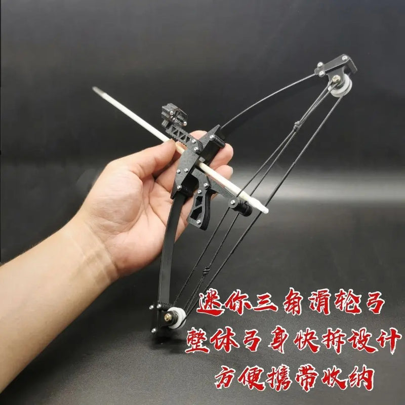 Outdoor Mini Compound Bow With Pulley Portable Detachable | SAMAG