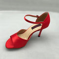 Fashion  latin dance shoes salsa shoes tango shoes  Bridal Shoes for women 6205B-R shipping free low heel high heel available