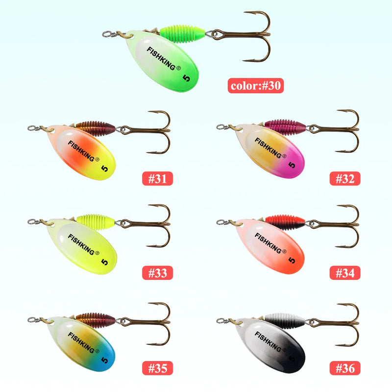 FISH KING New Metal Fishing Lure 4g 4.8g 7g 10g 14g | SAMAG