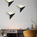 Creative Triangle Wall Lamp Nordic Led Wall Light Living Room Background Bedside Lamps Stairs Indoor Bra Wall Sconce Lighting
