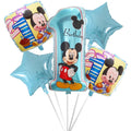 5pcs Mickey Minnie Head Birthday Party Decoration Balloon Helium Foil Balloons Baby 1st Baby Shower Air Globos Kids Toys Ball