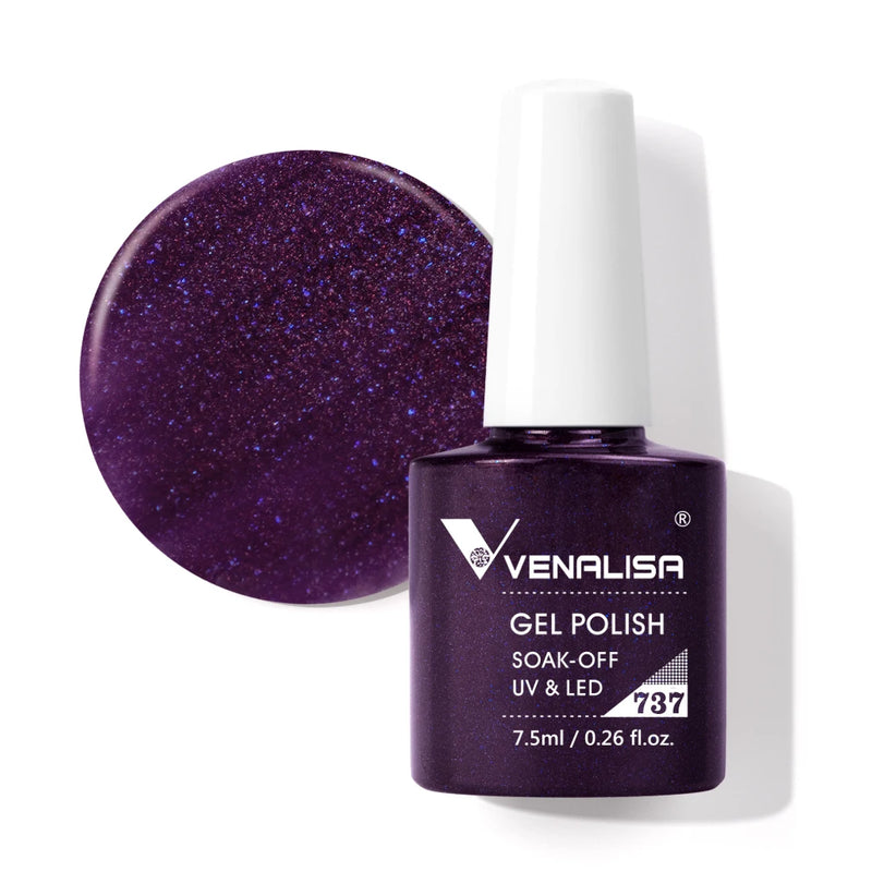 VENALISA Non Cleansing Topcoat Nail Art 7.5ml Soak off Base Coat Foundation No Wipe Top Coat Nail Gel Funny Bunny Gel Varnish