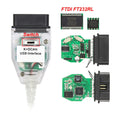 For K DCAN K+CAN FTDI Chip OBD2 Auto Car Diagnostic Tools OBD 2 Scanner Switch USB Interface Cable K + DCAN