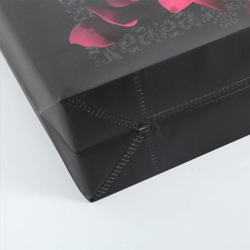 Big Eco-Friendly Folding Shopping Bag Reusable Portable Shoulder Handbag For Travel Grocery Package Storage Bag Large Tote Pouch